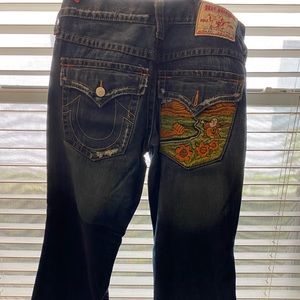 Embroidered True Religion jeans